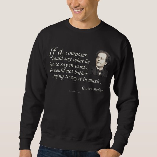 Mahler over het samenstellen trui (Voorkant)