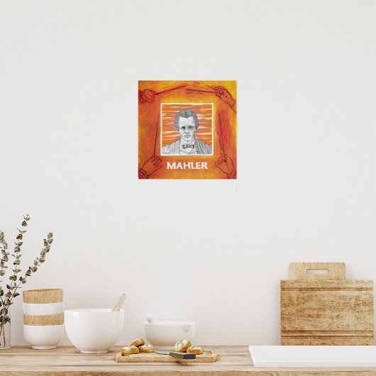 Mahler print (Keuken)