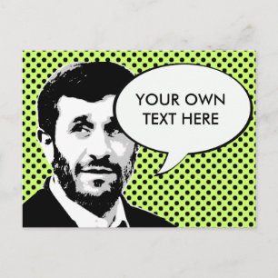 Mahmoud Ahmadinejad Briefkaart