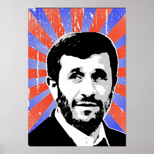 Mahmoud Ahmadinejad Poster (Voorkant)