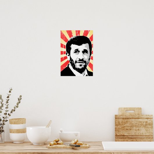 Mahmoud Ahmadinejad Poster (Keuken)