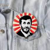 Mahmoud Ahmadinejad Ronde Button 4,0 Cm (In situ)