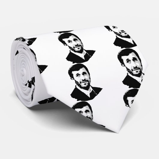Mahmoud Ahmadinejad Stropdas (Opgerold)