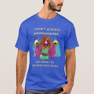 Mahnamahna Vast in je hoofd Muppets lied ontwerp  T-shirt
