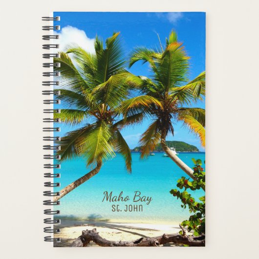 Maho Bay Beach - St. John Day Planner (Voorkant)