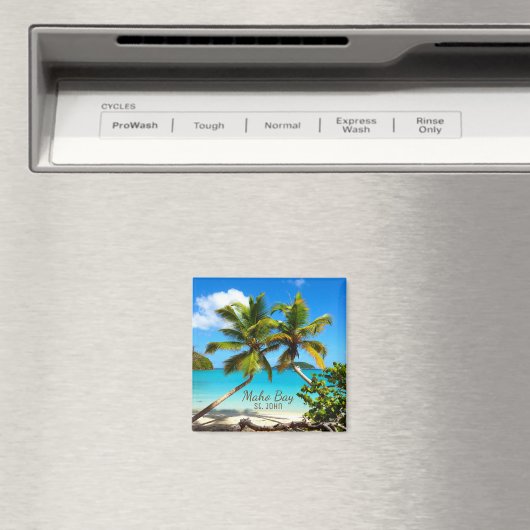 Maho Bay Beach St. John Magnet (Insitu (Vaatwasser))