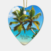 Maho Bay Beach St. John Ornamenten (Links)