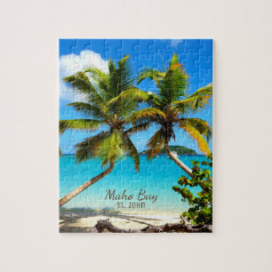Maho Bay Beach St. John Puzzle Legpuzzel