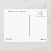 Maho Bay Beach, St. John, U.S.V.I. Briefkaart (Achterkant)