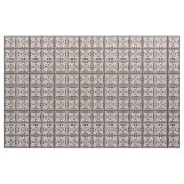 Mahogany Acorn en Leaf Tile Design Stof (Fat Quarter)