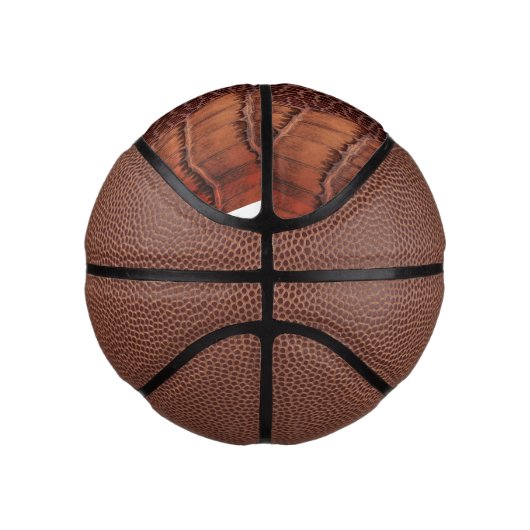 Mahogany Alligator Klassiek Reptielenleer (Faux) Basketbal (Rechts)