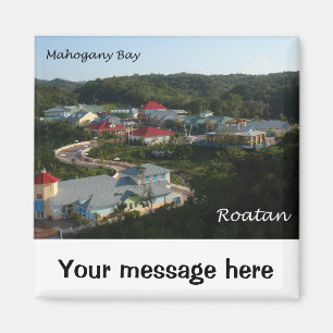 Mahogany Bay, Roatan Magneet