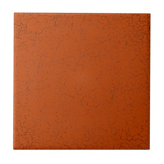 Mahogany Brown Crackle Glaze Solid Color Tegel Tegeltje (Voorkant)