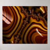 Mahogany - Fractal Print - Limited Edition (Voorkant)