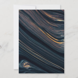 Mahogany Goldsheen Obsidian Bedankkaart