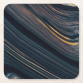 Mahogany Goldsheen Obsidian Kartonnen Onderzetters (Voorkant)