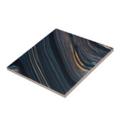 Mahogany Goldsheen Obsidian Tegeltje (Zijkant)