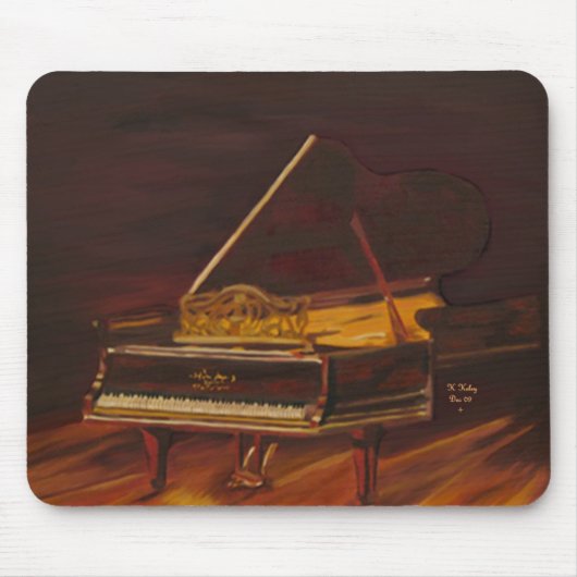 Mahogany Melody mousepad Muismat (Voorkant)