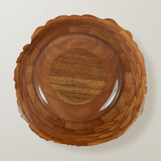 MAHOGANY SEGMENTED BOWL ROND KUSSEN