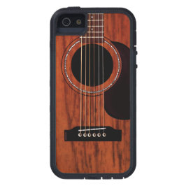 Mahogany Top Acoustic Guitar iPhone 11 Hoesje
