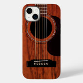 Mahogany Top Acoustic Guitar Case-Mate iPhone Case (Achterkant)