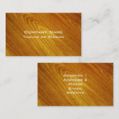 Mahogany Visitekaartje (Voorkant / Achterkant)