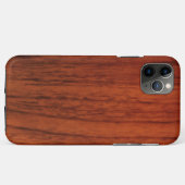 Mahogany Wood Case-Mate iPhone Case (Achterkant (horizontaal))