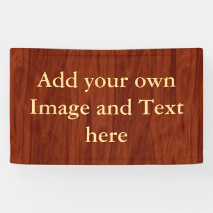 Mahogany wood fibre seamless background spandoek