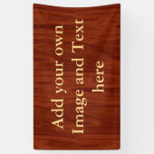 Mahogany wood fibre seamless background spandoek (Verticaal)