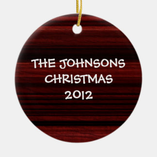 Mahogany Wood Keramisch Ornament