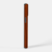 Mahogany Wood Pattern iPhone 15 Case (Rechterkant)