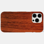 Mahogany Wood Print Case-Mate iPhone Case (Achterkant (horizontaal))