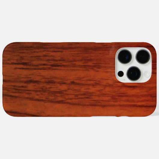 Mahogany Wood Print Case-Mate iPhone Case (Achterkant (horizontaal))