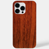 Mahogany Wood Print Case-Mate iPhone Case (Achterkant)