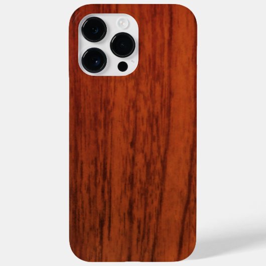 Mahogany Wood Print Case-Mate iPhone Case (Achterkant)