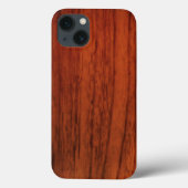 Mahogany Wood Print Case-Mate iPhone Case (Achterkant)