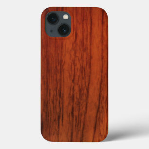 Mahogany Wood Print Case-Mate iPhone Case