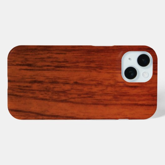 Mahogany Wood Print Case-Mate iPhone Case (Achterkant (horizontaal))