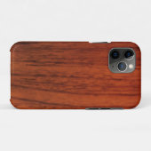 Mahogany Wood Print Case-Mate iPhone Case (Achterkant (horizontaal))