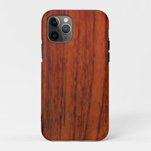 Mahogany Wood Print Case-Mate iPhone Case