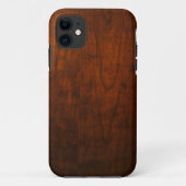 Mahogany Wood Texture Case-Mate iPhone Case (Achterkant)