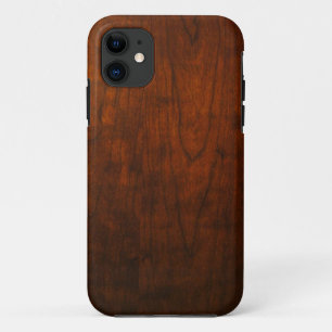 Mahogany Wood Texture Case-Mate iPhone Case