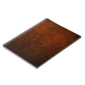 Mahogany Wood Texture Notitieboek (Linkerzijde)