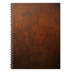 Mahogany Wood Texture Notitieboek