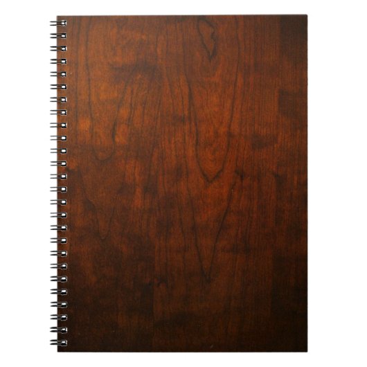 Mahogany Wood Texture Notitieboek (Voorkant)