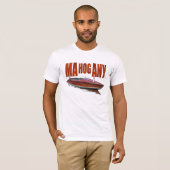 Mahognay motorboot t-shirt (Voorkant volledig)