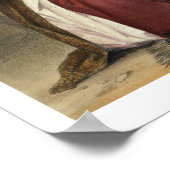 Mahommed Naib Shurreef, een gevierde Kuzzilbach Ch Poster (Hoek)