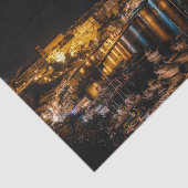 Mahon Harbour 's nachts - Menorca, Spanje Tissuepapier (Detail)