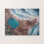 Mahon Pool Maroubra Sydney Aerial Illustratie Legpuzzel (Horizontaal)
