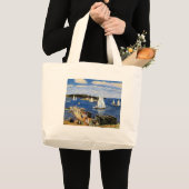 Mahone Bay van William Glackens Grote Tote Bag (Voorkant (product))